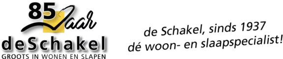 Logo van De Schakel wonen en slapen B.V.   