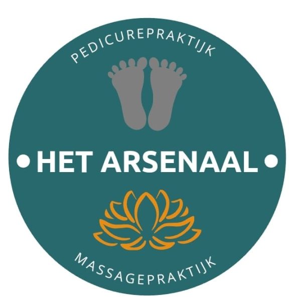 Logo van Pedicure en massagepraktijk het Arsenaal